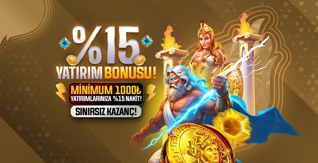%15 Yatırım Bonusu ile Sınırsız Kazanç!